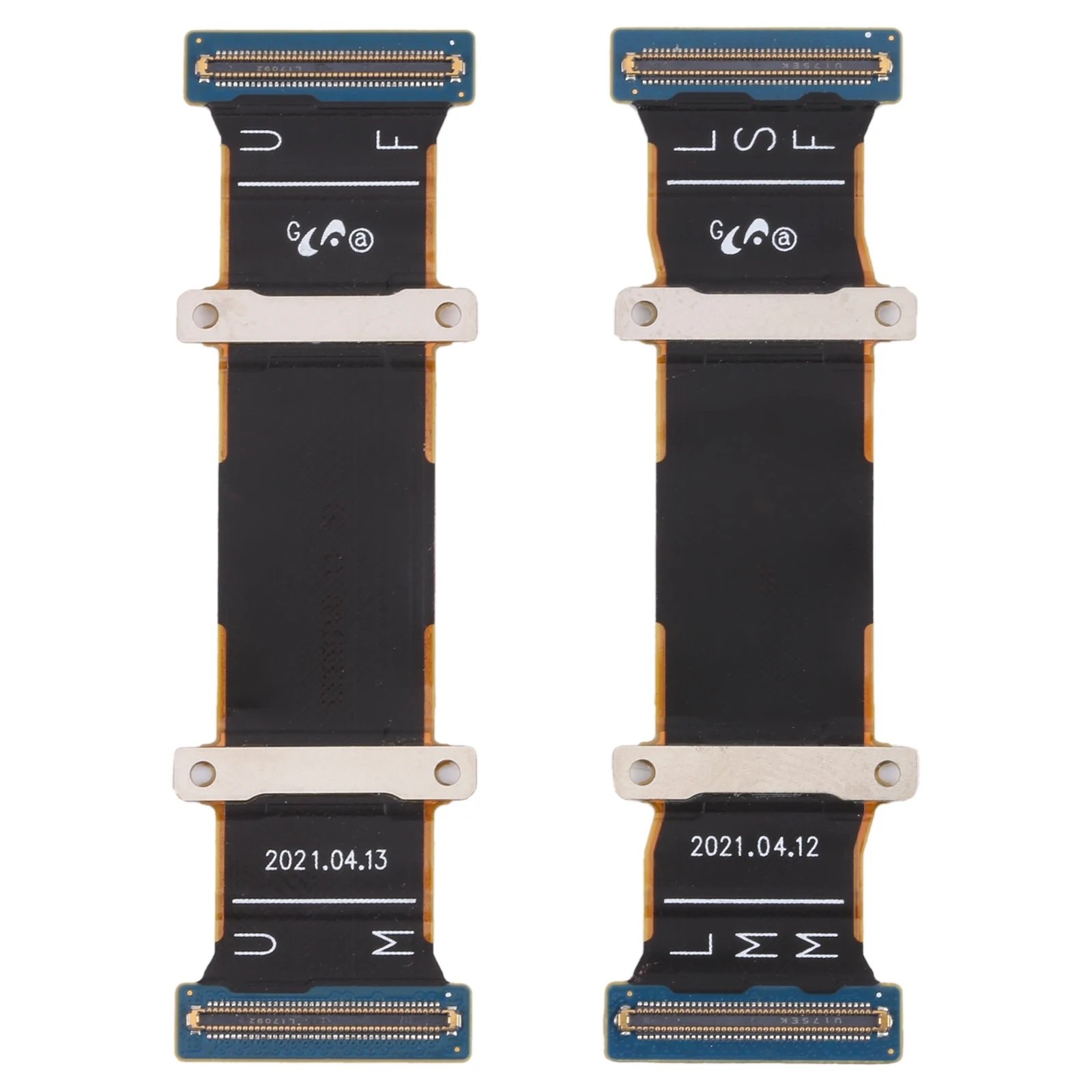 1 Pair For Samsung Galaxy Z Fold3 5G SM-F926B Spin Axis Flex Cable Mobile Phone Replacement Parts