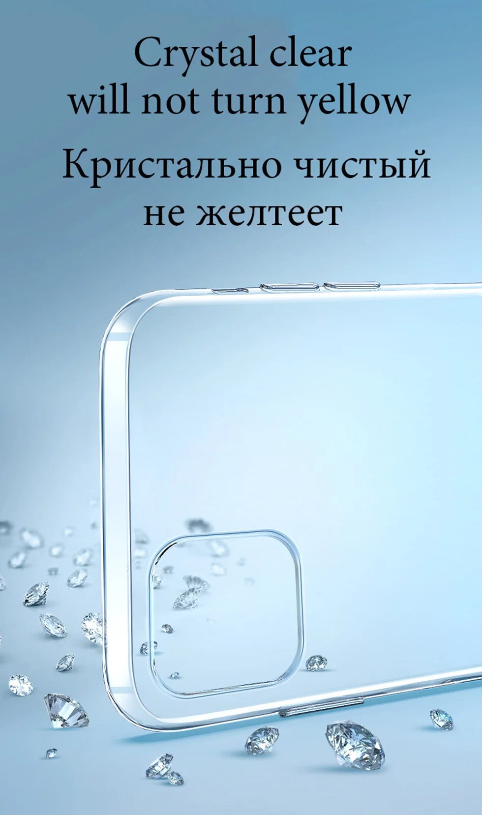 Clear Silicone Case For iPhone 13 12 11 Pro X XR XS Max 5 6 s 4s 5s 6s 7 8 Plus SE 2020 i Mobile Phone Back Cover Soft TPU Shell