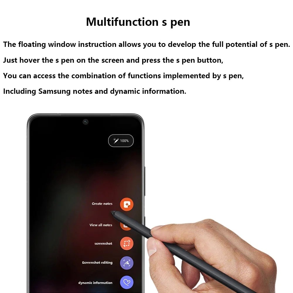 New For Samsung Galaxy S21 Ultra Stylus Mobile Phone S Pen With Case Original Silicone Cover Built-in Stylet Pen Slot New For Samsung Galaxy S21 Ultra Stylus Mobile Phone S Pen With Case Original Silicone Cover Built-in Stylet Pen Slot