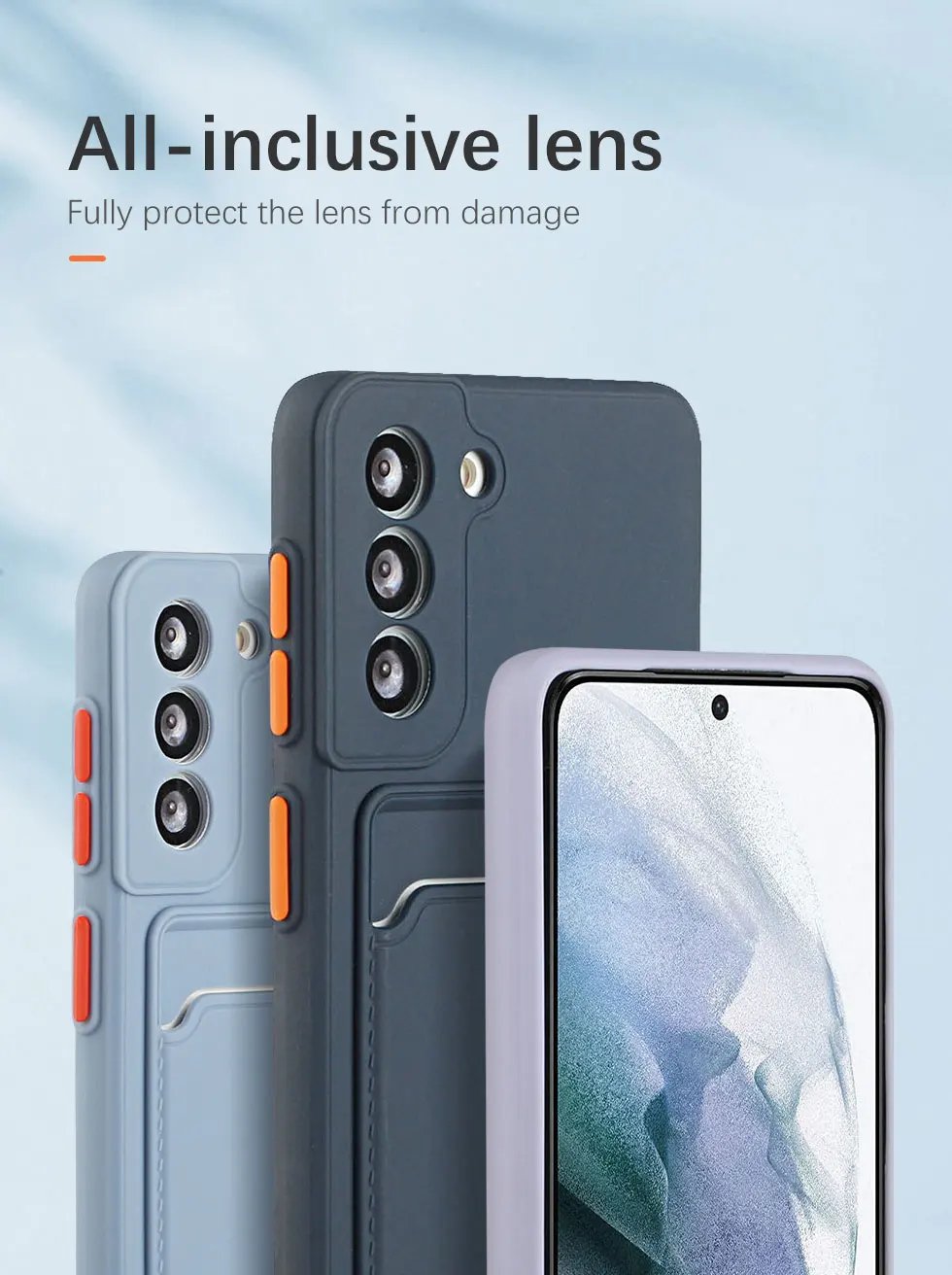 Shockproof Card holder Case For Samsung Galaxy S20 S21 Note 20 A12 A32 A42 A51 A52 A71 A72 Mobile Phone Cover Silicone Women Men Shockproof Card holder Case For Samsung Galaxy S20 S21 Note 20 A12 A32 A42 A51 A52 A71 A72 Mobile Phone Cover Silicone Women Men