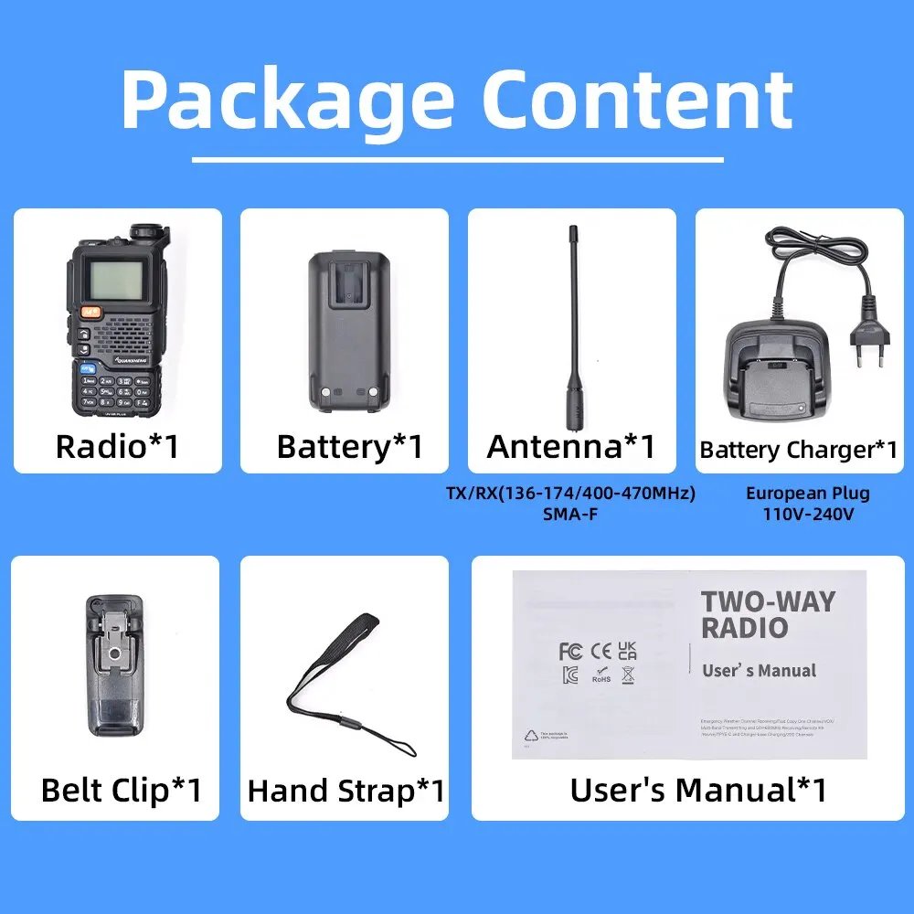 UV 5R Plus Walkie Talkie Portable Am Fm Two Way Radio Commutator VHF Station K5 Receiver Ham Wireless Set Long Range UV 5R Plus Walkie Talkie Portable Am Fm Two Way Radio Commutator VHF Station K5 Receiver Ham Wireless Set Long Range