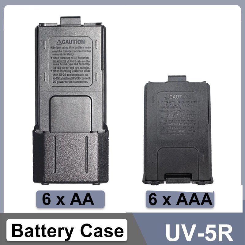 UV-5R Battery Case Shell Extended AA Battery Housing BL-5 AAA batteries for UV-5R DM-5R UV-5RE Walkie Talkie Accessories