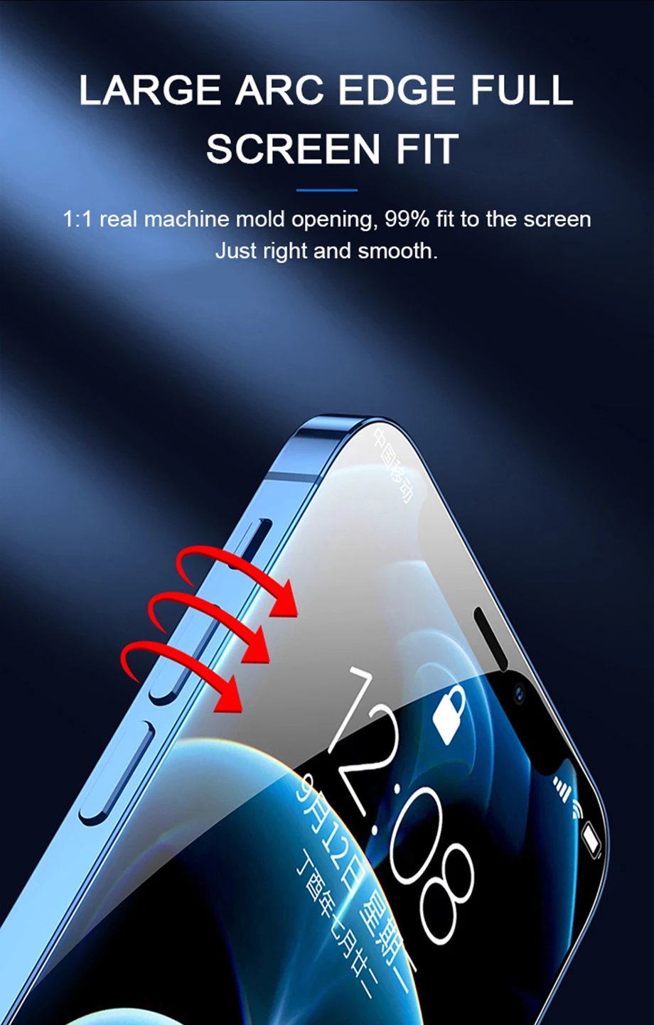 4PCS Tempered Glass For IPhone 15 14 13 12 11 Pro X XR XS MAX 6 7 8 Plus Screen Protectors On For iPhone 13 12 Mini 14 Pro Glass