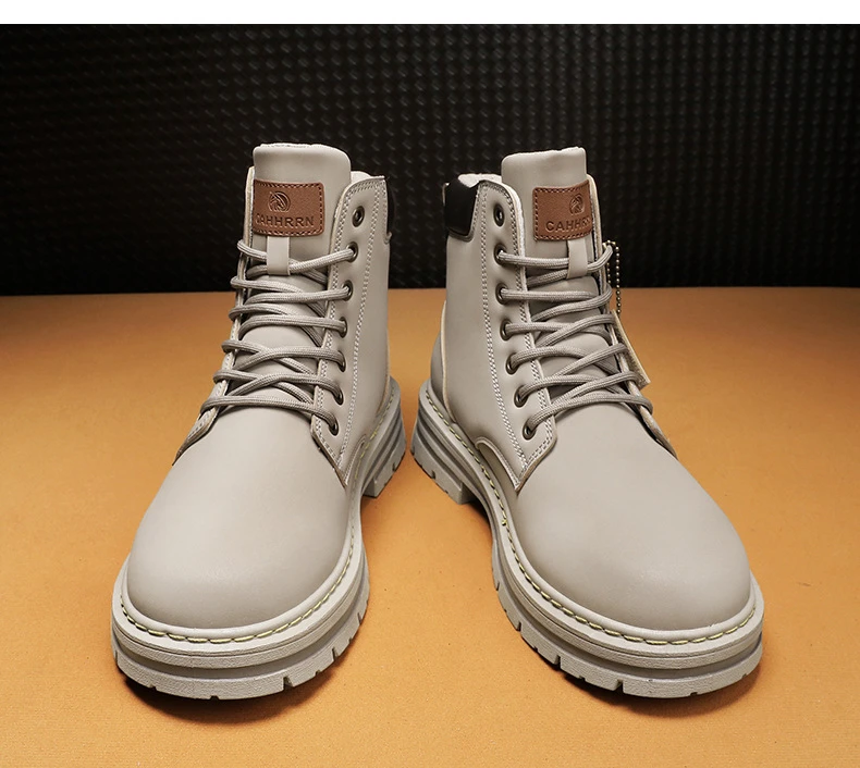 2024 mens high top boots mens leather shoes fashion motorcycle ankle boots mens winter boots comfortable platform desert boots 2024 mens high top boots mens leather shoes fashion motorcycle ankle boots mens winter boots comfortable platform desert boots