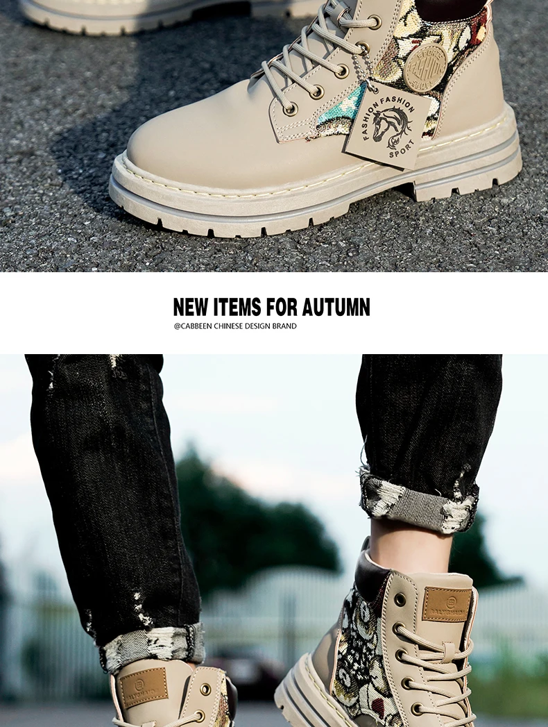 Mens Martin Boots Winter Mens Plush Graffiti Snow Shoes PU Leather Ankle Boots Vintage Style Outdoor Leisure Fall Shoes Lace Up Mens Martin Boots Winter Mens Plush Graffiti Snow Shoes PU Leather Ankle Boots Vintage Style Outdoor Leisure Fall Shoes Lace Up