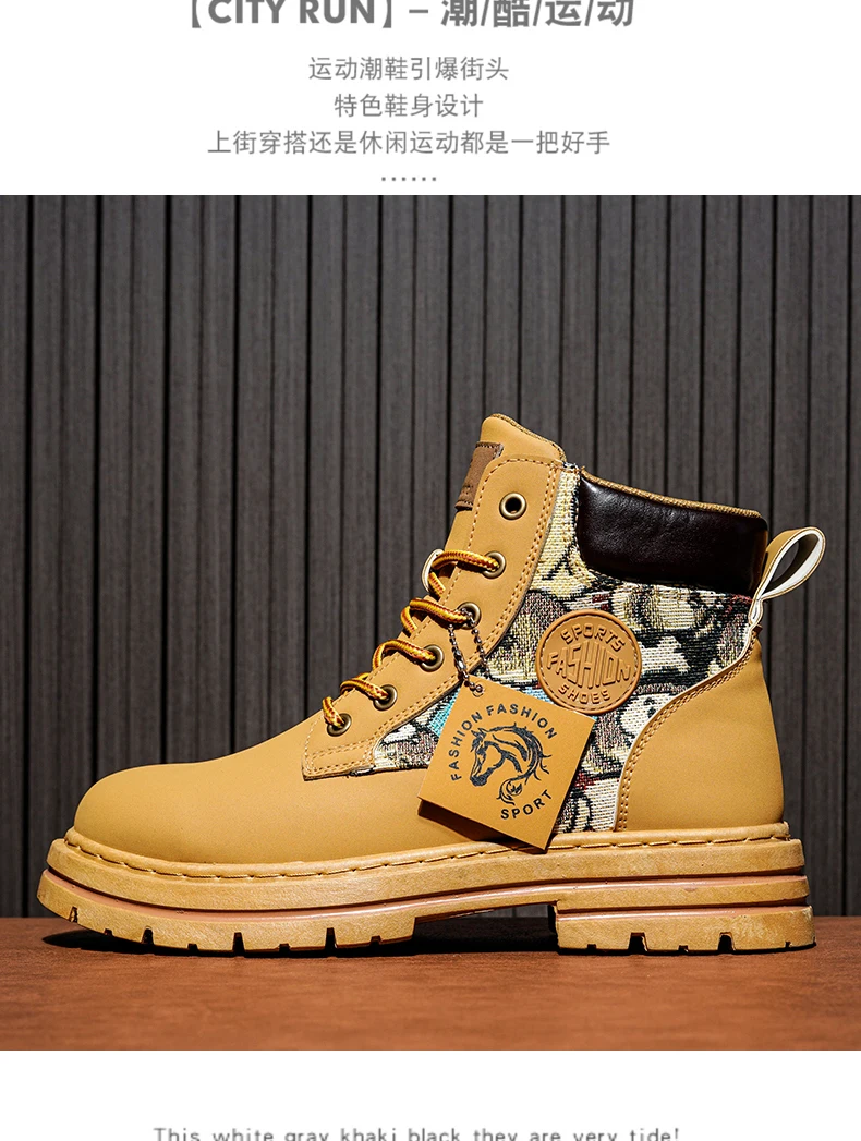 Mens Martin Boots Winter Mens Plush Graffiti Snow Shoes PU Leather Ankle Boots Vintage Style Outdoor Leisure Fall Shoes Lace Up Mens Martin Boots Winter Mens Plush Graffiti Snow Shoes PU Leather Ankle Boots Vintage Style Outdoor Leisure Fall Shoes Lace Up