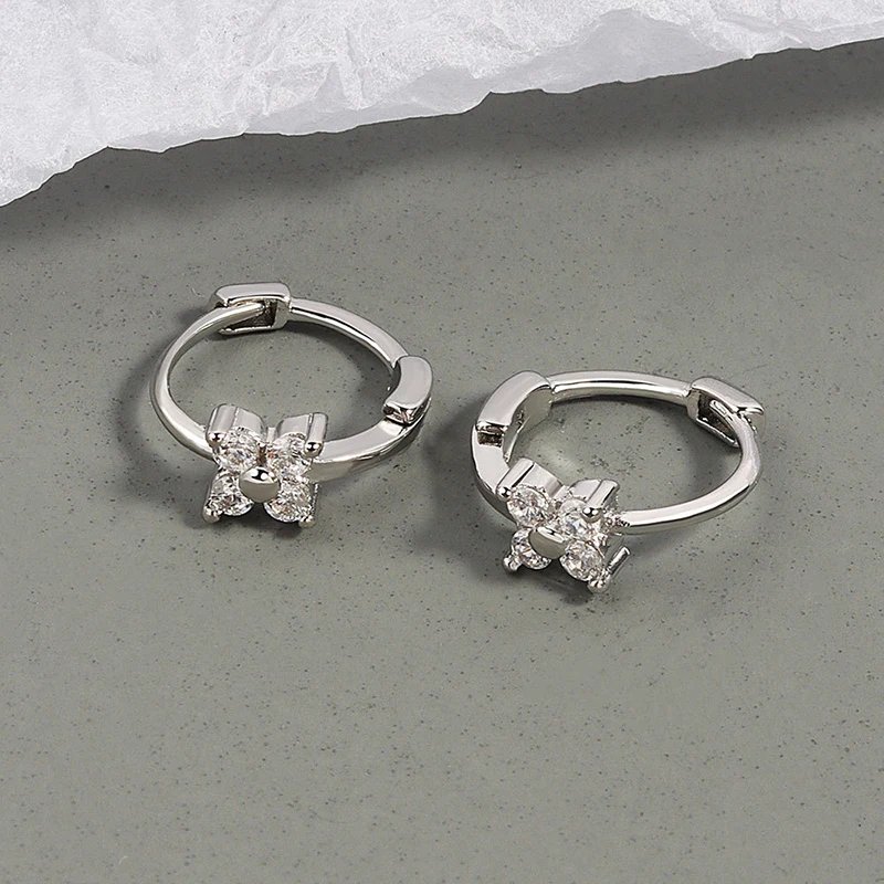 2PC Stainless Steel Little Huggies Hoop Earrings For Women Tiny Crystal Zirconia Pendant Cartilage Earrings Piercing Jewelry 2PC Stainless Steel Little Huggies Hoop Earrings For Women Tiny Crystal Zirconia Pendant Cartilage Earrings Piercing Jewelry