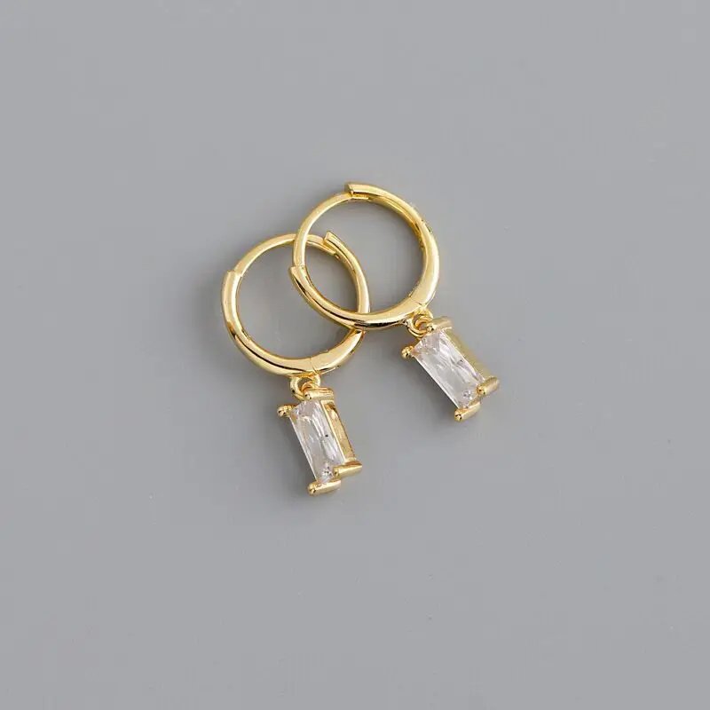 2PC Stainless Steel Little Huggies Hoop Earrings For Women Tiny Crystal Zirconia Pendant Cartilage Earrings Piercing Jewelry 2PC Stainless Steel Little Huggies Hoop Earrings For Women Tiny Crystal Zirconia Pendant Cartilage Earrings Piercing Jewelry