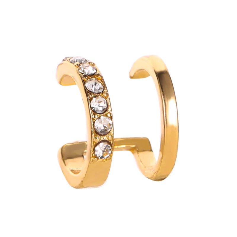 Fashion Exquisite Rhinestone Decor Ear Cuff earring for Woman Ear 2022 Summer New Arrival Christmas Jewelry Gift Fashion Exquisite Rhinestone Decor Ear Cuff earring for Woman Ear 2022 Summer New Arrival Christmas Jewelry Gift