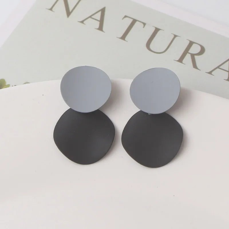 Colorful Metal Dangle Earrings for Women Personality Fashion Drop Earrings Flower Heart Pendants Earrings pendientes mujer Colorful Metal Dangle Earrings for Women Personality Fashion Drop Earrings Flower Heart Pendants Earrings pendientes mujer