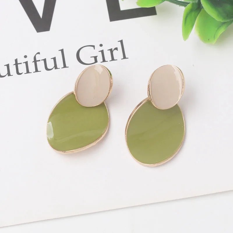 Colorful Metal Dangle Earrings for Women Personality Fashion Drop Earrings Flower Heart Pendants Earrings pendientes mujer Colorful Metal Dangle Earrings for Women Personality Fashion Drop Earrings Flower Heart Pendants Earrings pendientes mujer