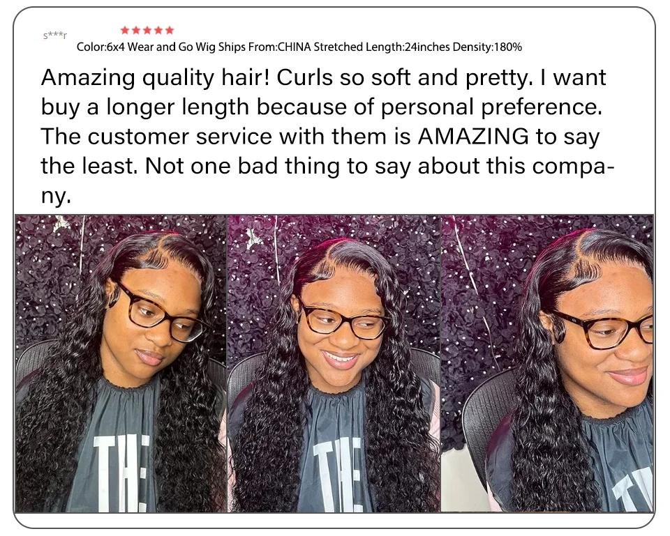 Glueless 5x5 Ready to Wear Deep Wave HD Lace Clousure Wig Human Hair Pre Plucked 6x4 Curly Brazilian Transparent Lace Front Wigs Glueless 5x5 Ready to Wear Deep Wave HD Lace Clousure Wig Human Hair Pre Plucked 6x4 Curly Brazilian Transparent Lace Front Wigs