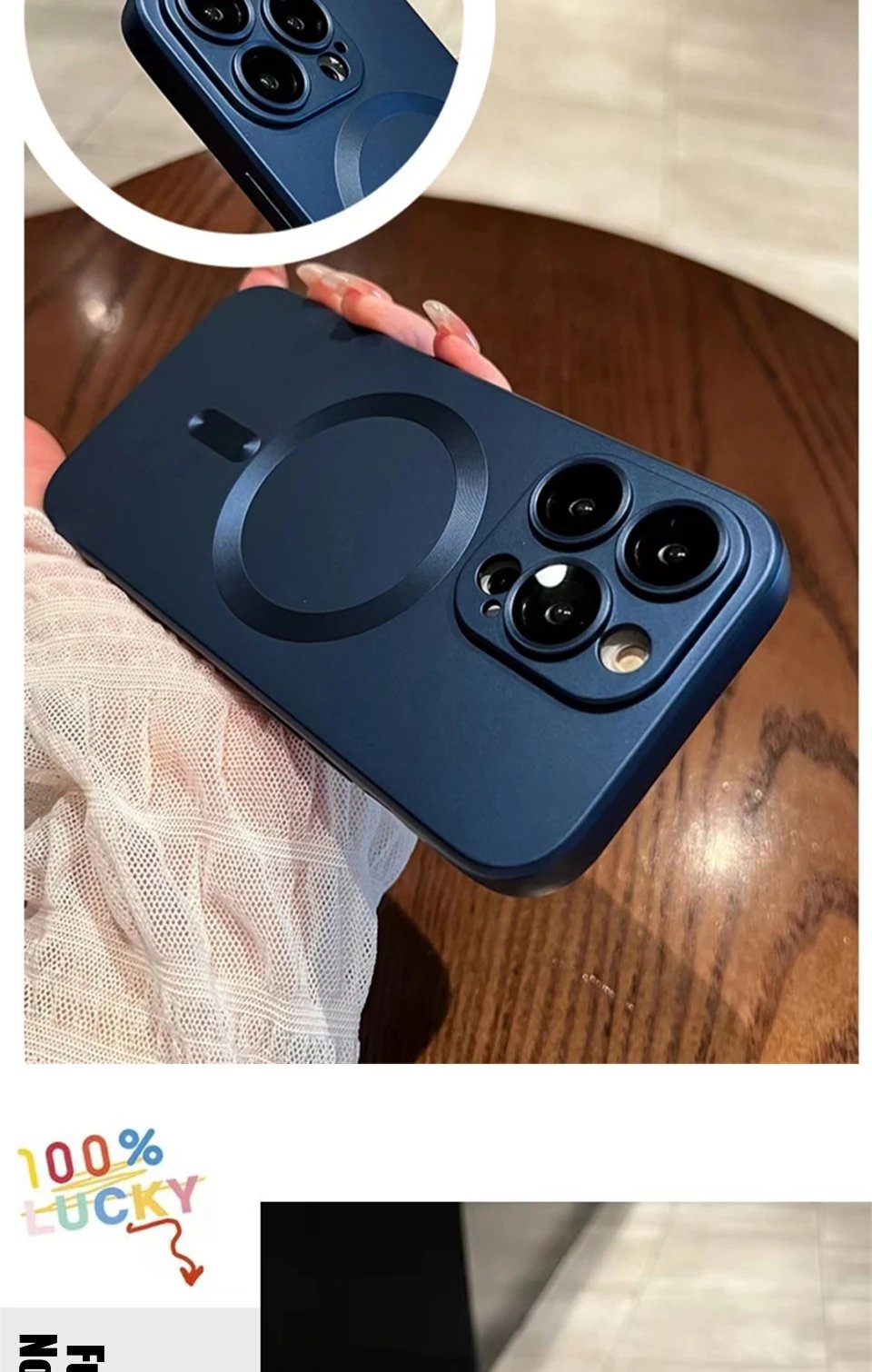 Luxury For Magsafe Matte Phone Cases For iPhone 13 11 12 14 15 Pro Max Magnetic Wireless Charging Case Lens Protector Soft Cover