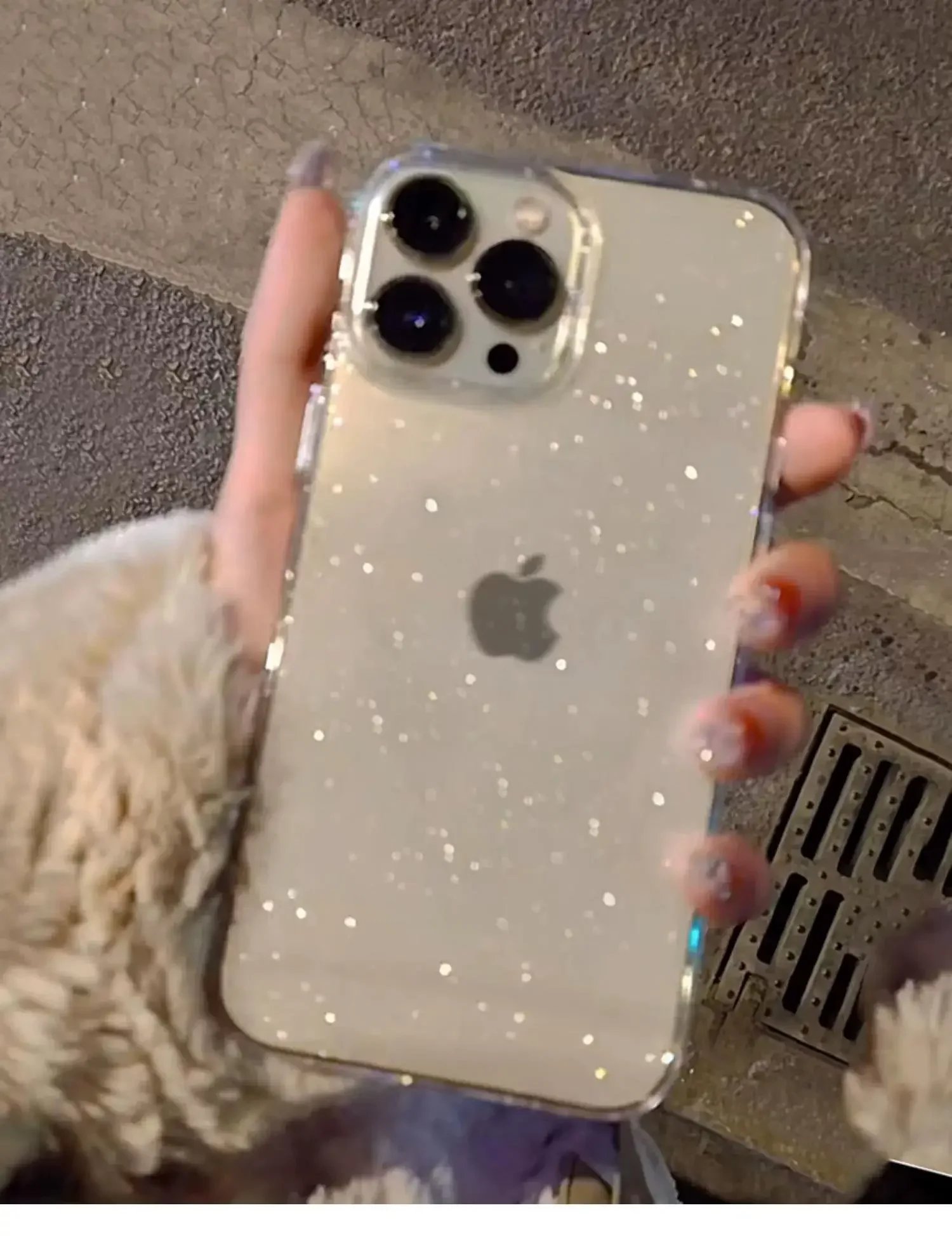 Luxury Bling Glitter Clear Phone Case For iPhone 16 15 14 13 12 11 Pro Max X XR XS 7 8 Plus Shockproof Transparent Soft Cover Luxury Bling Glitter Clear Phone Case For iPhone 16 15 14 13 12 11 Pro Max X XR XS 7 8 Plus Shockproof Transparent Soft Cover