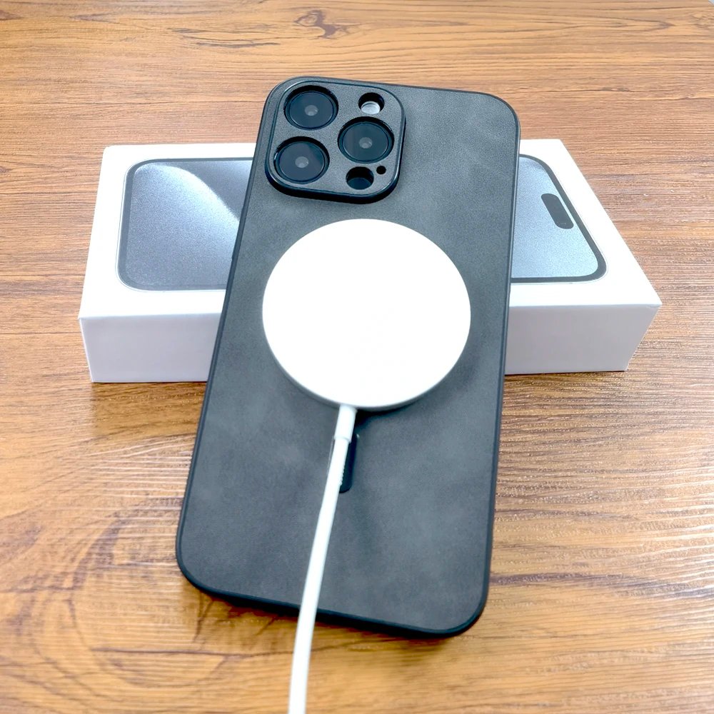 Luxury PU Leather Deer Case For iPhone 16 15 14 13 12 11 Pro Max Plus 15Pro 14Pro 13Pro ProMax For Magsafe Wireless Charge Cover Luxury PU Leather Deer Case For iPhone 16 15 14 13 12 11 Pro Max Plus 15Pro 14Pro 13Pro ProMax For Magsafe Wireless Charge Cover