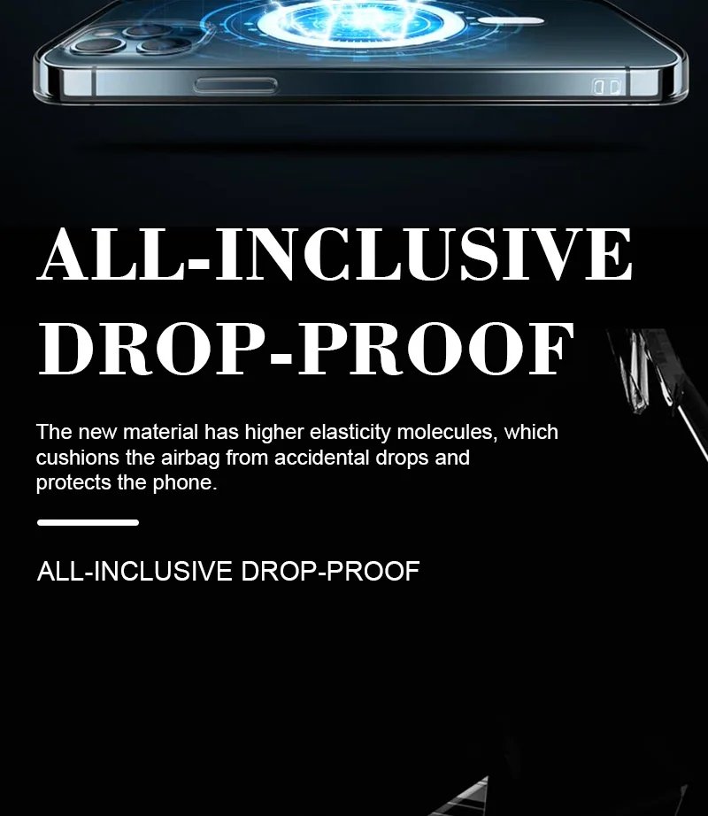 Hard Crystal Original Magnectic Case For iPhone 13 12 11 14 15 16Pro Max XSMAX XR SE 7 8Plus For Magsafe Wireless Charging Cover