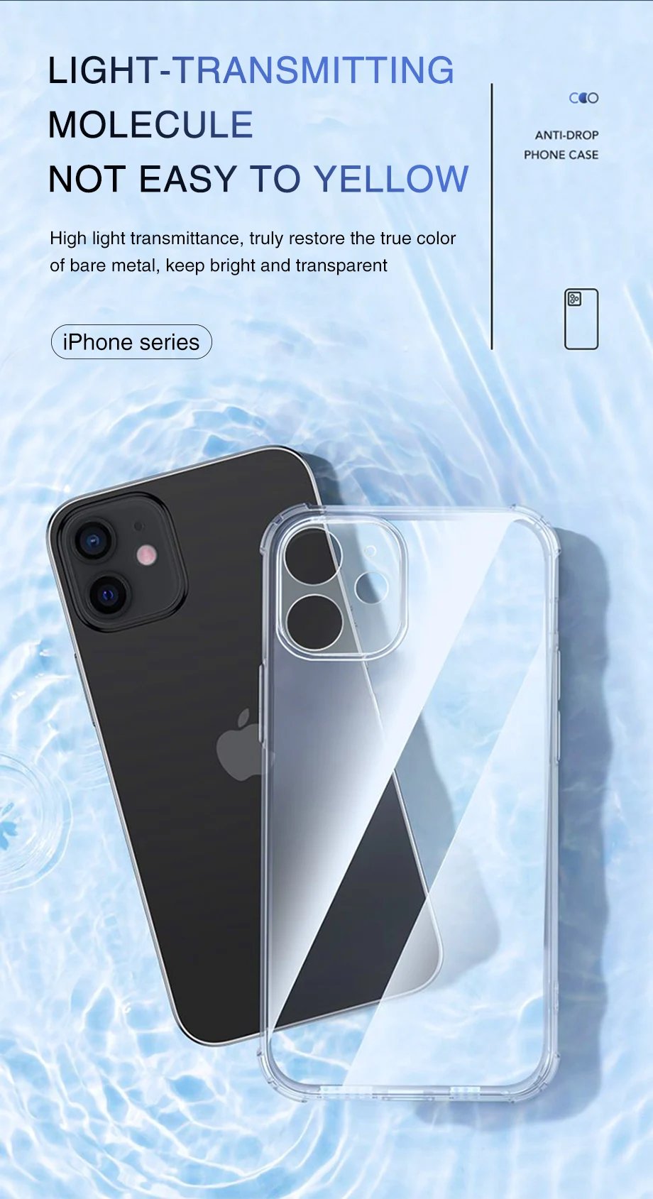 Thick Shockproof Silicone Clear Phone Case For iPhone 11 12 13 14 15 16 Pro Max Mini X XS XR 7 8 Plus SE2 Transparent Soft Cover Thick Shockproof Silicone Clear Phone Case For iPhone 11 12 13 14 15 16 Pro Max Mini X XS XR 7 8 Plus SE2 Transparent Soft Cover
