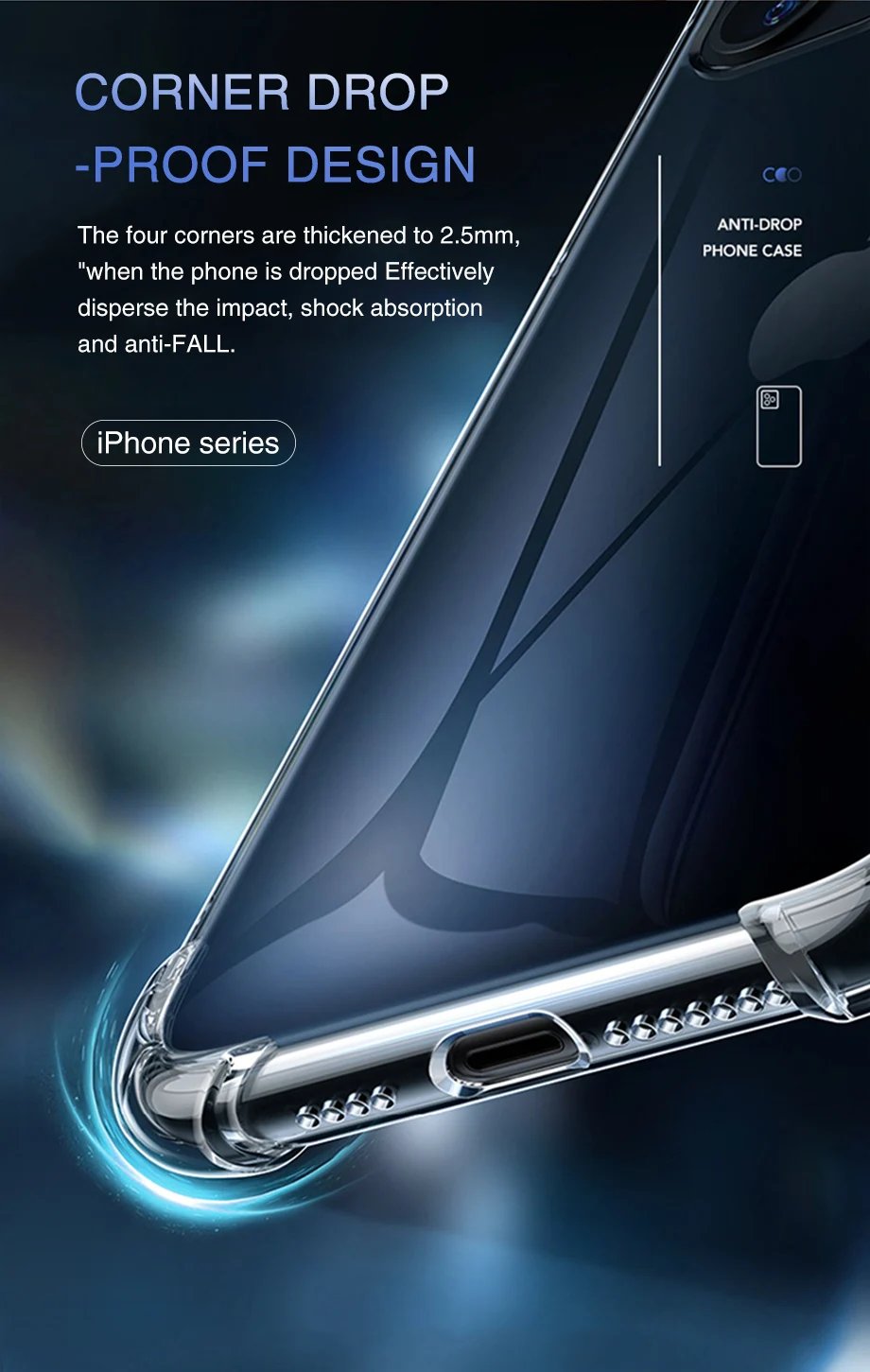 Thick Shockproof Silicone Clear Phone Case For iPhone 11 12 13 14 15 16 Pro Max Mini X XS XR 7 8 Plus SE2 Transparent Soft Cover Thick Shockproof Silicone Clear Phone Case For iPhone 11 12 13 14 15 16 Pro Max Mini X XS XR 7 8 Plus SE2 Transparent Soft Cover