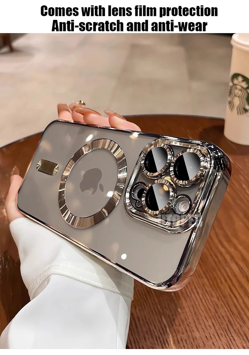 New Official Desert Gold Phone Case For iPhone 16 15 14 13 12 11 Pro Max Plus Clear Magsafe Magnetic Lens Protect Soft Cover New Official Desert Gold Phone Case For iPhone 16 15 14 13 12 11 Pro Max Plus Clear Magsafe Magnetic Lens Protect Soft Cover