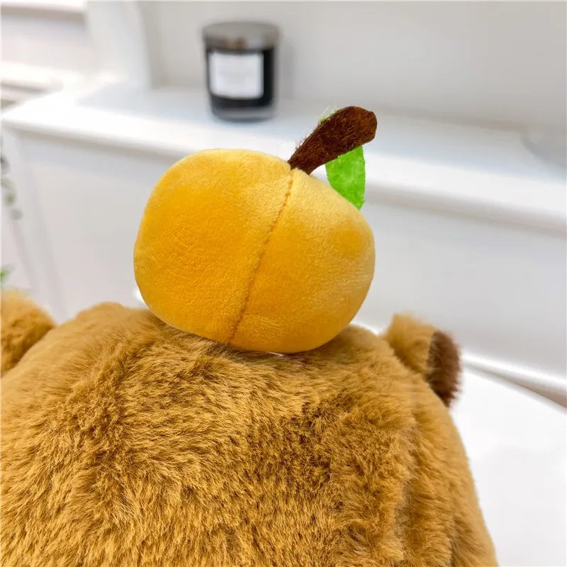 Cute Soft Plush Capybara Backpack Girl Fashionable Crossbody Bag for Women Kawaii Shoulder Bag for Children Gifts for Girlfriend