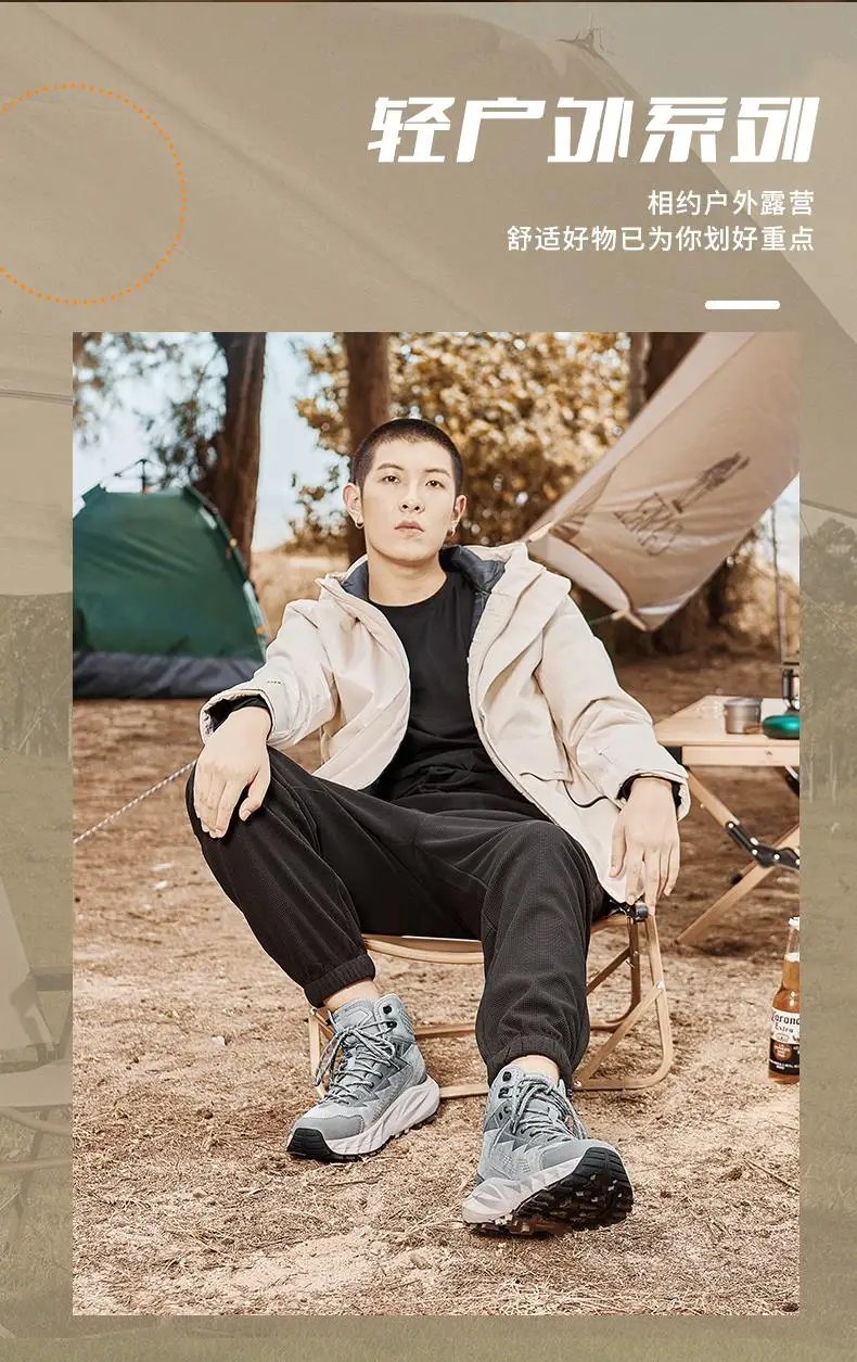 O.Z.TESHI Cow Leather Hiking boots Men waterproof hunting shoes Tactical Desert Combat Ankle Boots Male casual mountian Sneakers