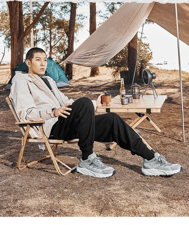 O.Z.TESHI Cow Leather Hiking boots Men waterproof hunting shoes Tactical Desert Combat Ankle Boots Male casual mountian Sneakers