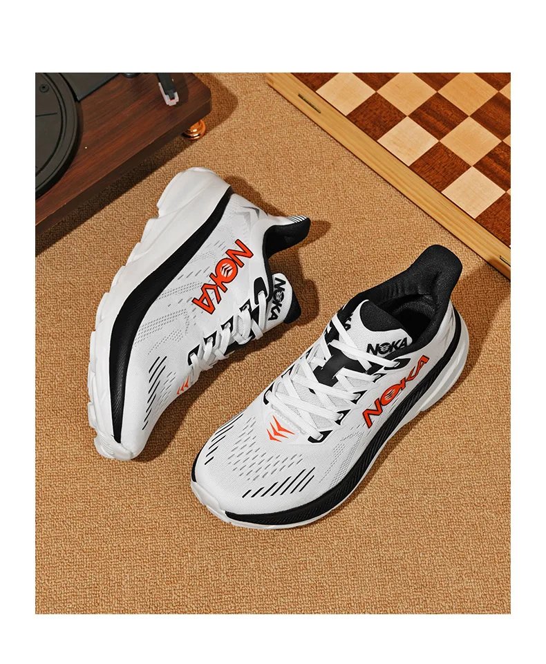 Marathon Running Shoes for Men Breathable Lightweight Comfortable Athletic Nonskid Male Casual Outdoor Sports Sneakers Marathon Running Shoes for Men Breathable Lightweight Comfortable Athletic Nonskid Male Casual Outdoor Sports Sneakers