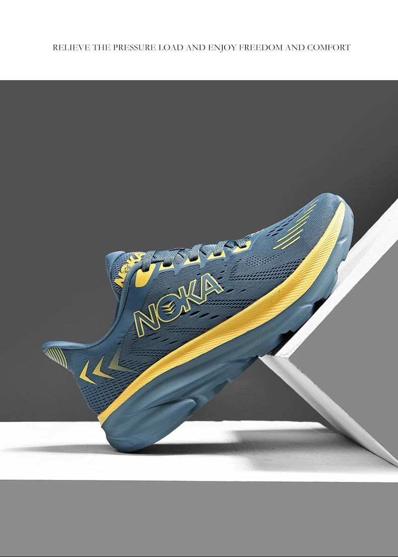 Marathon Running Shoes for Men Breathable Lightweight Comfortable Athletic Nonskid Male Casual Outdoor Sports Sneakers Marathon Running Shoes for Men Breathable Lightweight Comfortable Athletic Nonskid Male Casual Outdoor Sports Sneakers