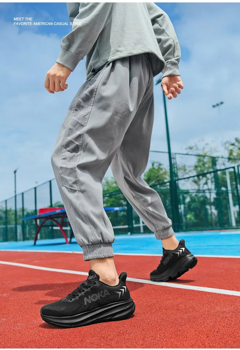 Marathon Running Shoes for Men Breathable Lightweight Comfortable Athletic Nonskid Male Casual Outdoor Sports Sneakers Marathon Running Shoes for Men Breathable Lightweight Comfortable Athletic Nonskid Male Casual Outdoor Sports Sneakers