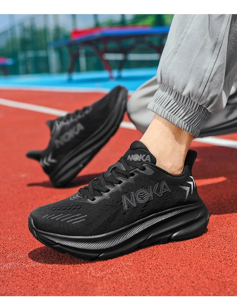 Marathon Running Shoes for Men Breathable Lightweight Comfortable Athletic Nonskid Male Casual Outdoor Sports Sneakers Marathon Running Shoes for Men Breathable Lightweight Comfortable Athletic Nonskid Male Casual Outdoor Sports Sneakers