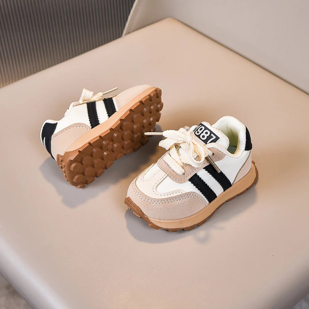 PU Leather Kid's Sneakers Ergonomics Waterproof Running Sport Shoes For Baby Boys Girl's Running Shoes Children Sneakers