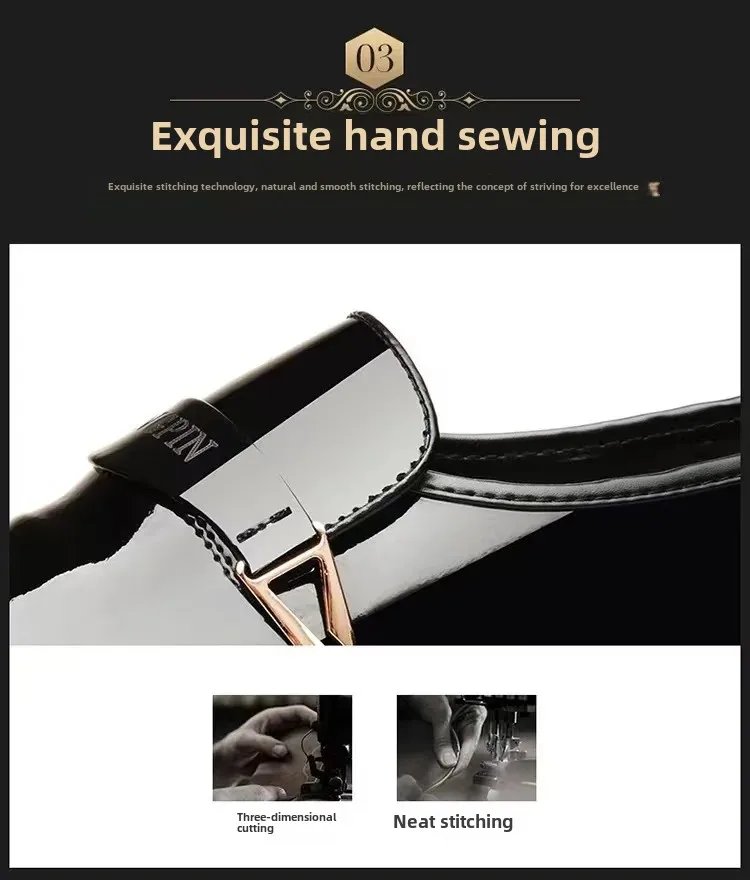 2025 Leather Shoes for Men Patent Leather Mens Casual Oxford Shoes Moccasin Glitter Male Footwear Designer Business Casual Shoes