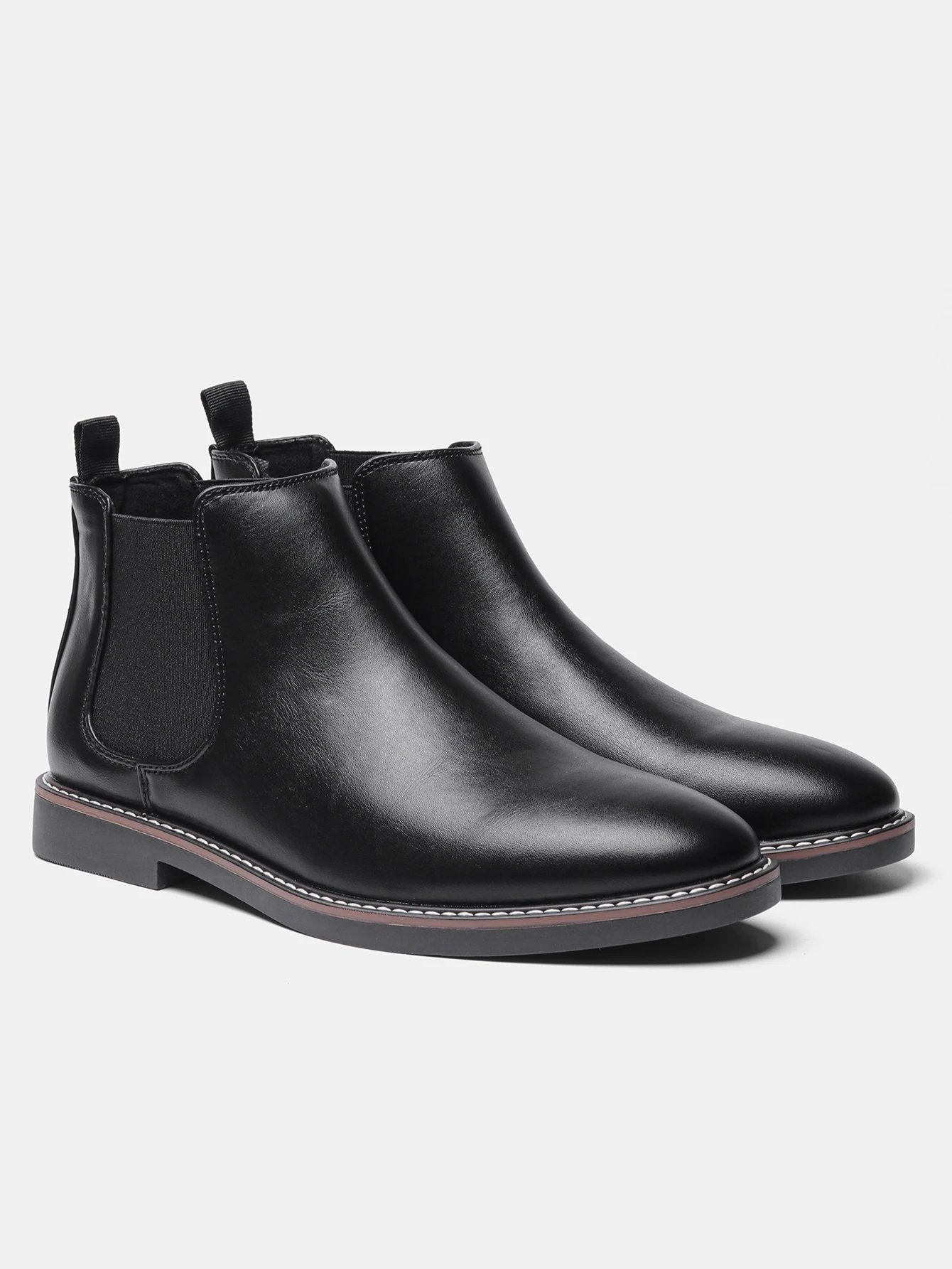 40~46 Chelsea Boots Men 2024 Brand Comfortable Fashion Leather Men Boots 40~46 Chelsea Boots Men 2024 Brand Comfortable Fashion Leather Men Boots