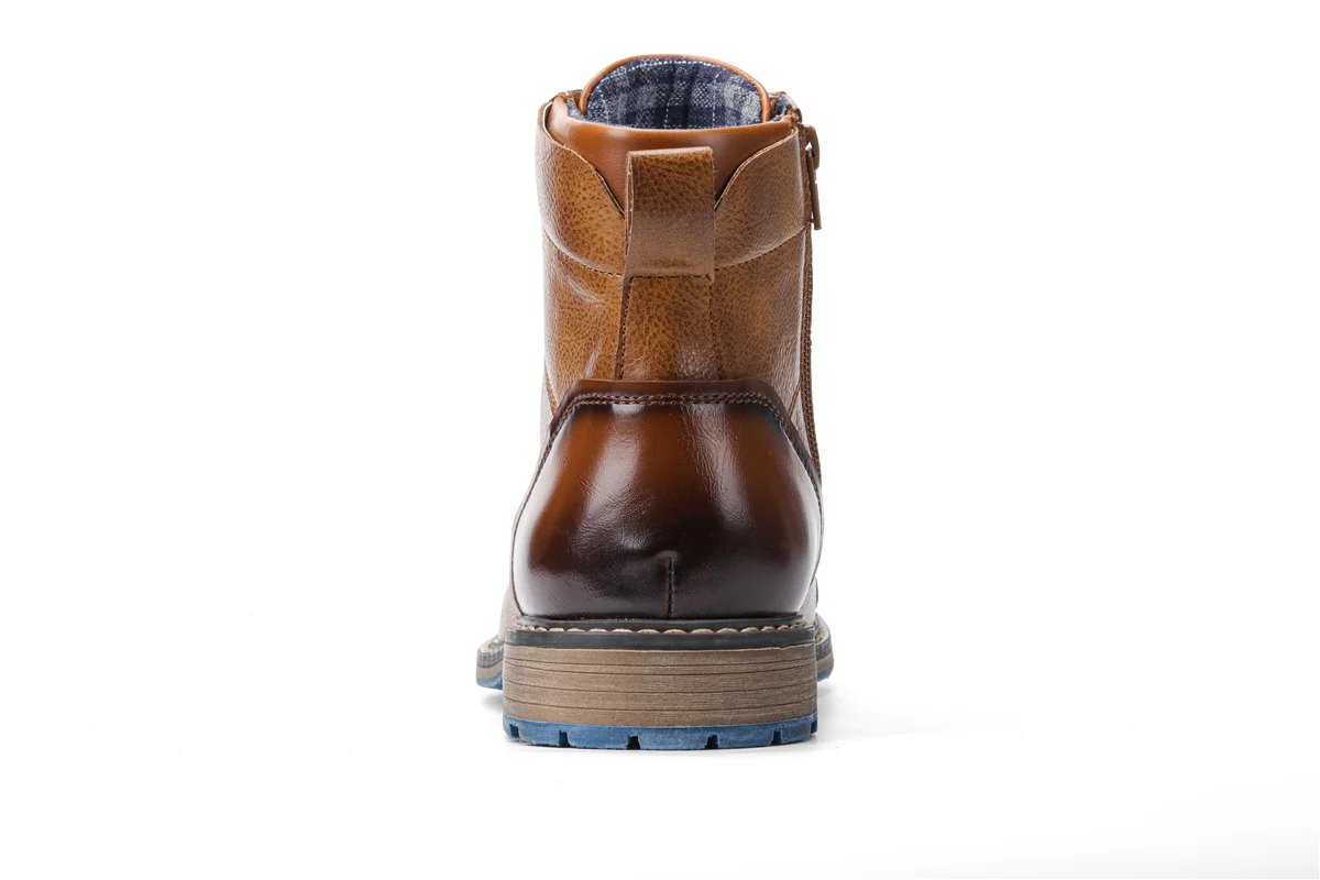 Size 7~13 Retro Men Boots 2023 Fashion Comfortable Spring Leather Boots Size 7~13 Retro Men Boots 2023 Fashion Comfortable Spring Leather Boots