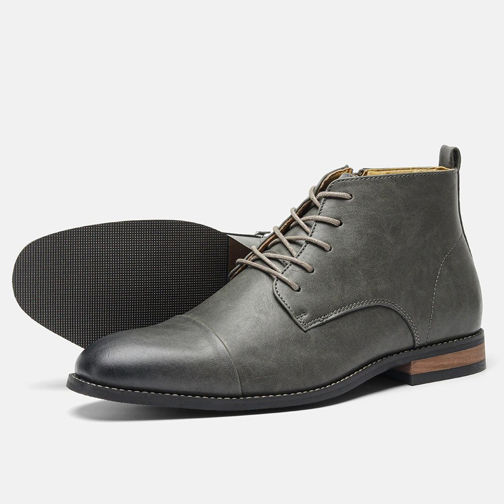 Comfortable Ankle Leather Boots For Men Boots For Men Fashion Brand Comfortable Ankle Leather Boots For Men Boots For Men Fashion Brand