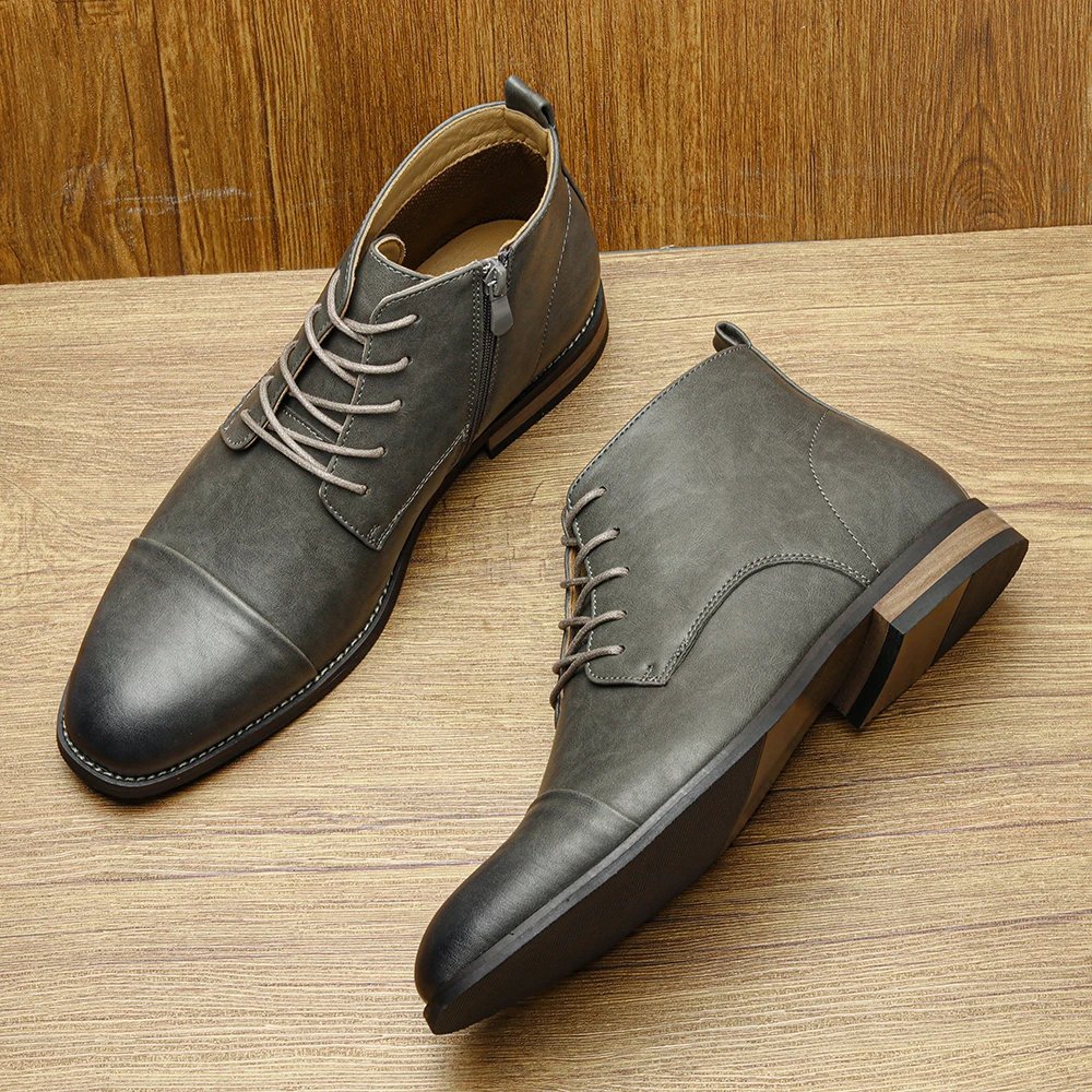 Comfortable Ankle Leather Boots For Men Boots For Men Fashion Brand Comfortable Ankle Leather Boots For Men Boots For Men Fashion Brand