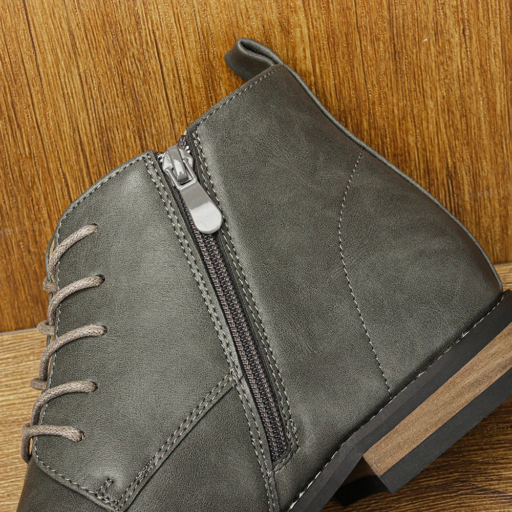 Comfortable Ankle Leather Boots For Men Boots For Men Fashion Brand Comfortable Ankle Leather Boots For Men Boots For Men Fashion Brand