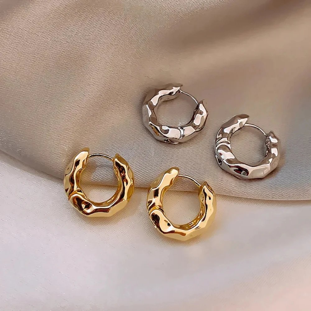 Mariasz Minimalist New Hot Sell Trendy Plated Gold Color Circle Earrings for Women Ear Hoop Earring Classic Jewelry Mariasz Minimalist New Hot Sell Trendy Plated Gold Color Circle Earrings for Women Ear Hoop Earring Classic Jewelry