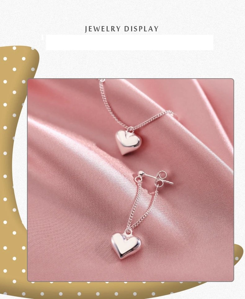 Geometric Heart-shaped Earrings For Women Girls Fashion Hollow Heart Hoop Earrings Jewelry Accessories