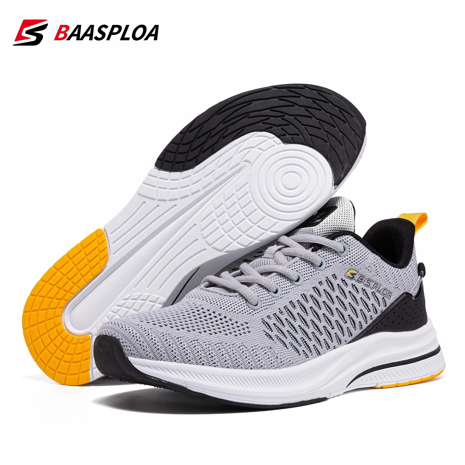 Baasploa Lightweight Running Shoes For Men 2022 Men’s Designer Mesh Casual Sneakers Lace-Up Male Outdoor Sports Tennis Shoe Baasploa Lightweight Running Shoes For Men 2022 Men's Designer Mesh Casual Sneakers Lace-Up Male Outdoor Sports Tennis Shoe