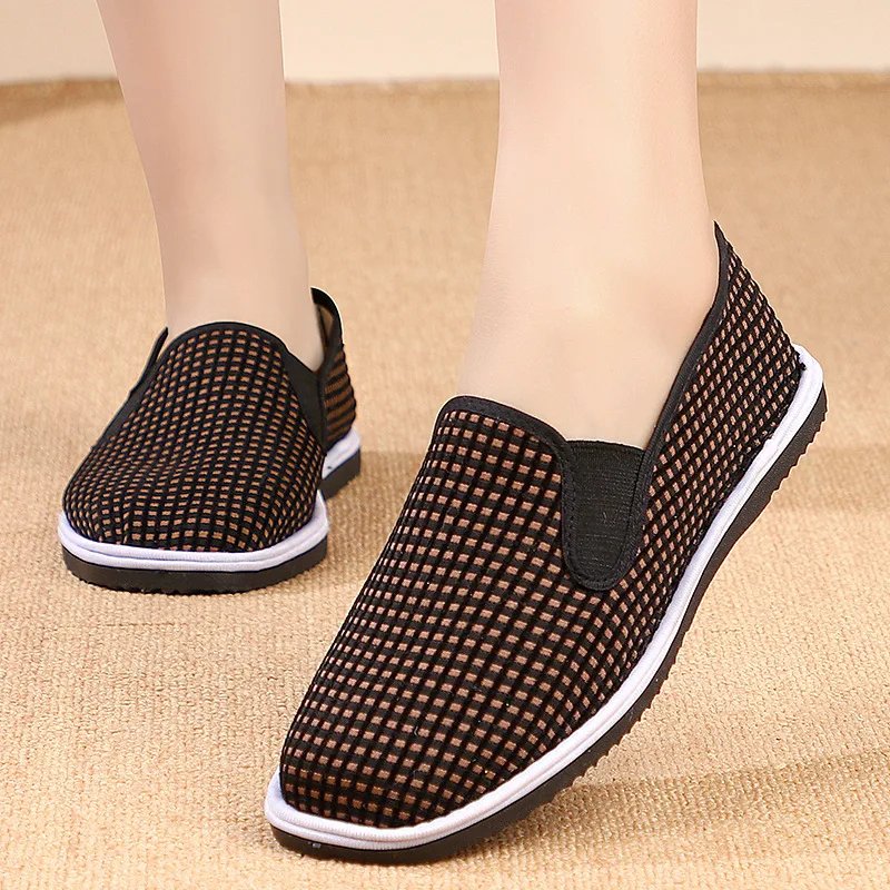 Old Beijing cloth shoes, military single men's black cloth shoes, tire sole men's single shoes, canvas shoes