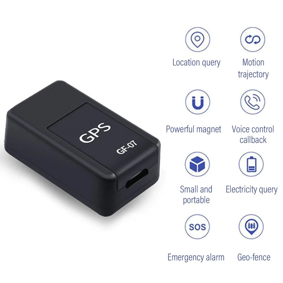 Micro Magnetic GPS Tracker, Vehicle Motorcycle Real-time Anti-theft Tracking Monitor, Personal Anti Loss Positioning Mini GPS