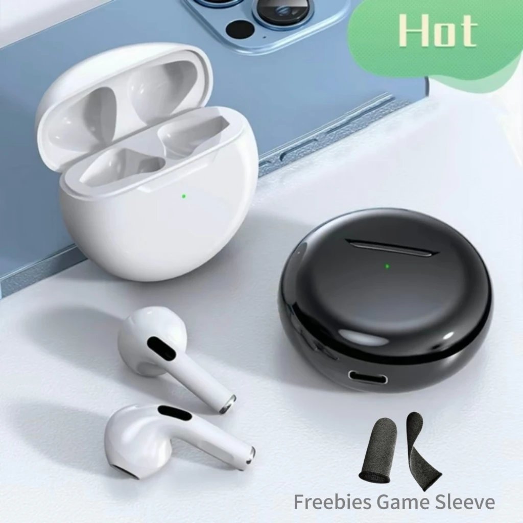 Original Pro6 TWS Touch Control Wireless Headphone Bluetooth 5.0 Earphones Sport Earbuds Music Headset For Iphone Xiaomi phones