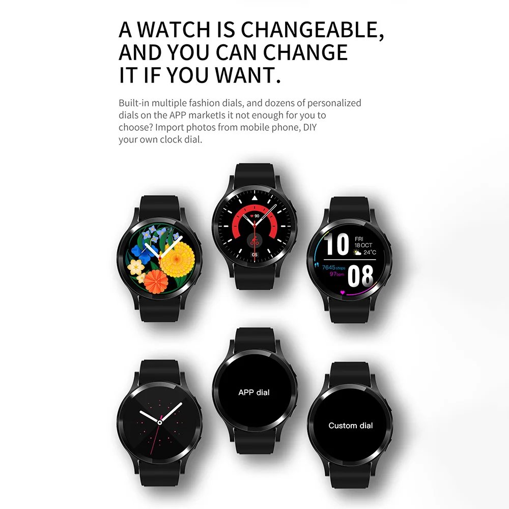 2025 New Bluetooth Call Smart Watches Pro 1.32&rdquo; Inch 160*160 Custom Dials Sport Men And Woman Health Monitor Smartwatch For Man