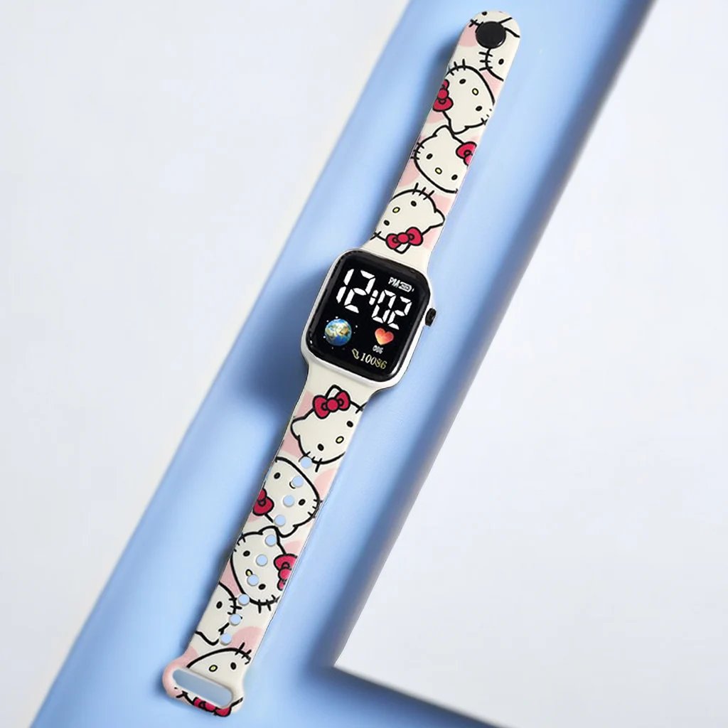 New Stitch Children Watches Girls Reloj Inteligente Para Ni&ntilde;os Ni&ntilde;a Reloj Hello Kitty Digital Watch Women Rel&oacute;gio Infantil