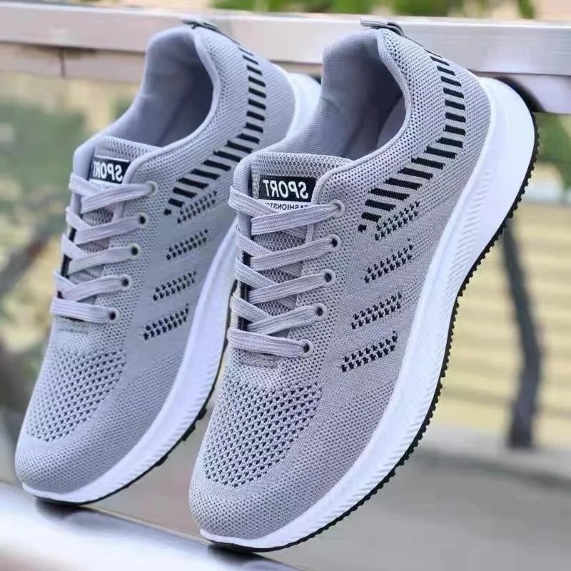 2025 men's shoes, casual slippers, fashionable sports shoes, breathable running shoes, outdoor walking training tennis shoes
