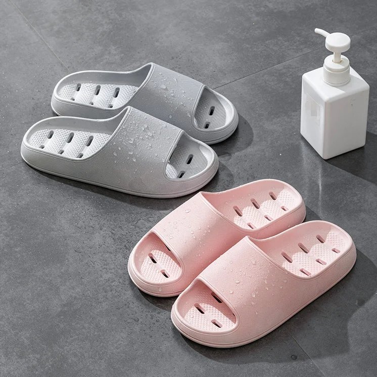 bEVA slippers, non-slip, deodorant, home bath slippers, bathroom hotel, hollow leaking slippers for men and women, summer