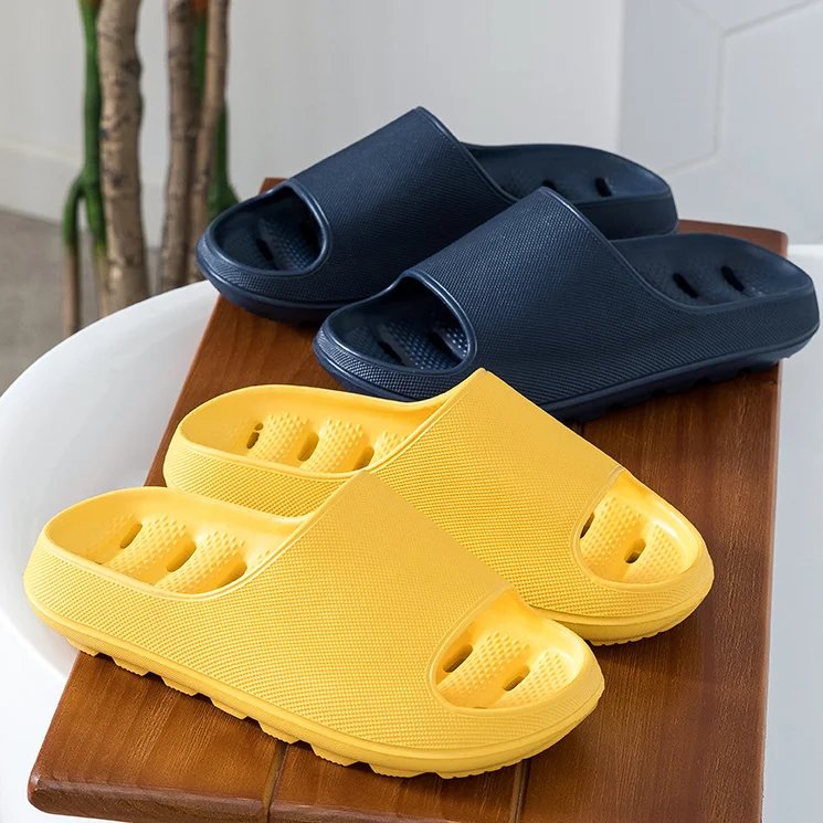 bEVA slippers, non-slip, deodorant, home bath slippers, bathroom hotel, hollow leaking slippers for men and women, summer