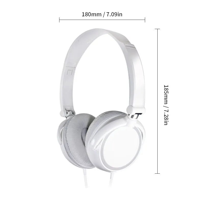 Wired Headphones 3 5mm Bass Stereo Foldable With Microphone Adjustable Headphones Suitable For Pc Mp3 Mobile Headphones Wired Headphones 3 5mm Bass Stereo Foldable With Microphone Adjustable Headphones Suitable For Pc Mp3 Mobile Headphones
