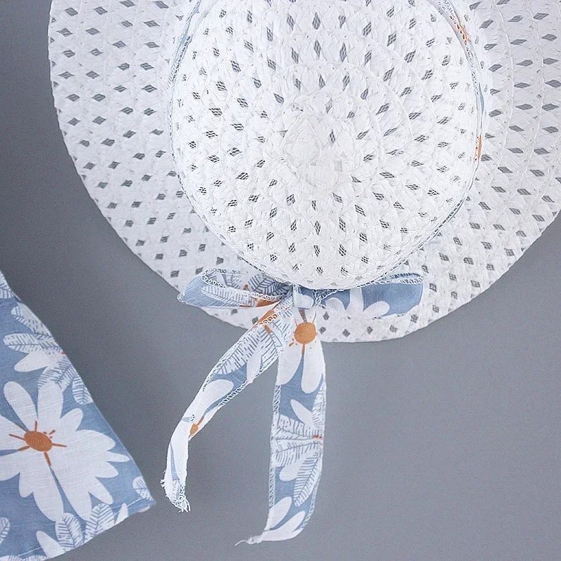 (Girls 0-3 Years Old) Summer New Girls Dress Floral Print Little Fresh Everyday Sweet Princess Dress with Bow